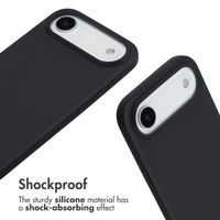 imoshion Silicone Case with Strap Apple iPhone Air - Black