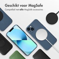 imoshion Color Backcover met MagSafe Apple iPhone 13 - Donkerblauw