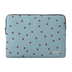 Wouf Studio Laptop Hoes 13-14 inch - Laptopsleeve - Polka