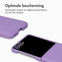 Accezz Grid Backcover Samsung Galaxy Z Flip 8 - Lila
