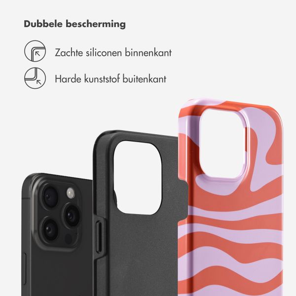 Selencia Vivid Backcover Apple iPhone 15 Pro Max - Dream Swirl Pink