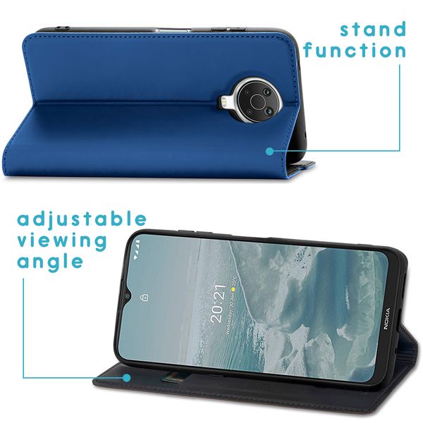 imoshion Slim Folio Bookcase Nokia G10 / G20 - Blauw