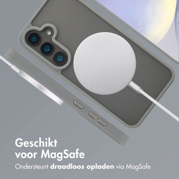 imoshion Color Guard Backcover met MagSafe Samsung Galaxy S24 - Grijs