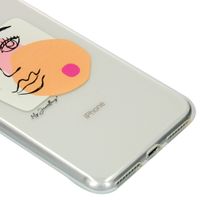 My Jewellery Design Backcover iPhone 8 Plus / 7 Plus - Face Transparent