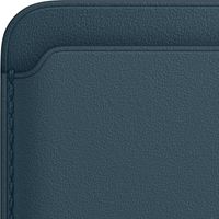 Apple Leather Wallet MagSafe (Apple Wallet 1st generation) - Baltic Blue