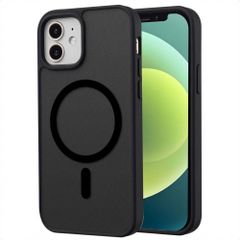 imoshion Color Guard Backcover met MagSafe Apple iPhone 12 (Pro) - Zwart