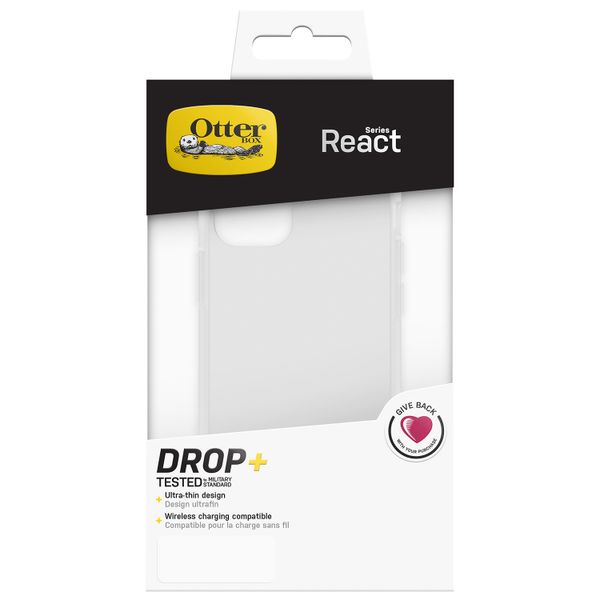 OtterBox React Backcover iPhone 12 Mini - Transparant