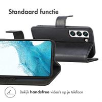 imoshion Luxe Bookcase Samsung Galaxy S22 Plus - Zwart