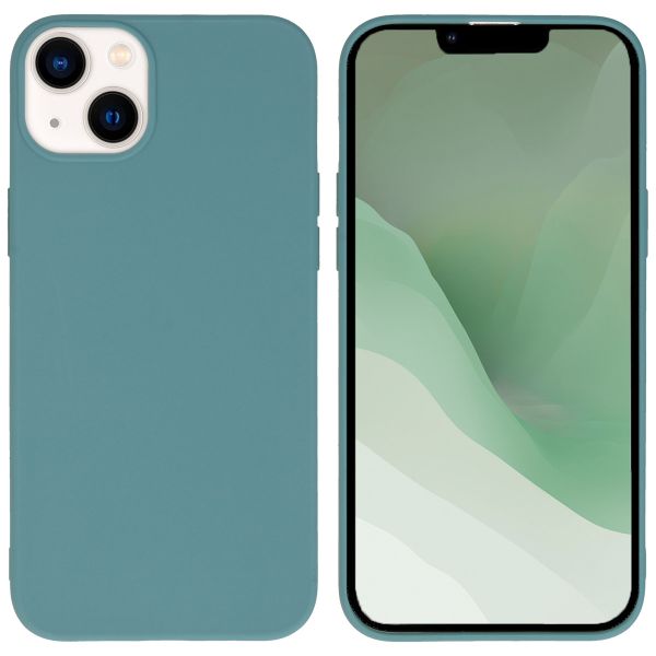 imoshion Color Backcover iPhone 14 Plus - Donkergroen