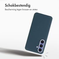 Accezz Mesh Backcover met MagSafe Samsung Galaxy S25 / S24 - Donkerblauw