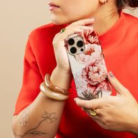 Selencia Vivid Backcover Apple iPhone 17 - Vintage Peony