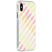 My Jewellery Design Backcover iPhone Xs / X - L'amour Transparent