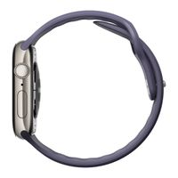 Nomad Tempo siliconen band Apple Watch Series 1 t/m 11 / SE / Ultra (44/45/46/49 mm) - Wide fit - Purple