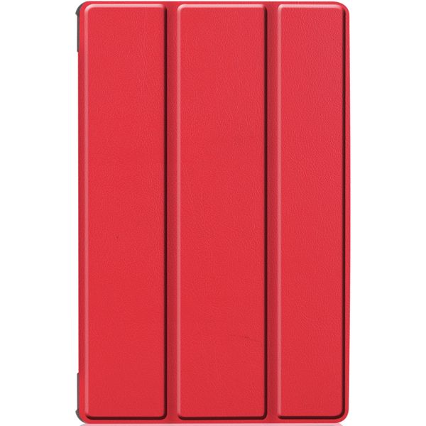 Stand Bookcase Lenovo Tab M10 Plus - Rood