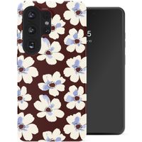 Selencia Vivid Backcover Samsung Galaxy S26 Ultra - Choco Flower Pop