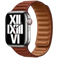 Apple Leather Link Apple Watch | 38/40/41/42 mm - Size M/L - Umber