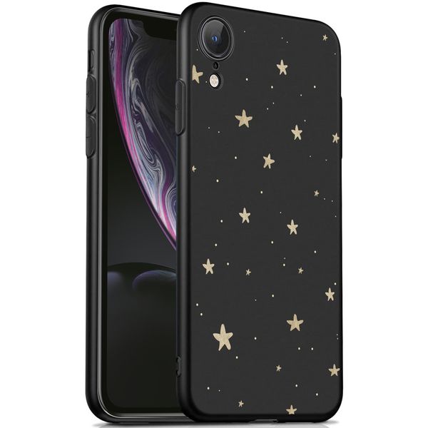 imoshion Design hoesje iPhone Xr - Sterren / Zwart