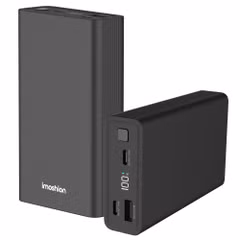 imoshion Ultra Series Aluminium Powerbank 20.000 mAh - Quick Charge en Power Delivery - Zwart