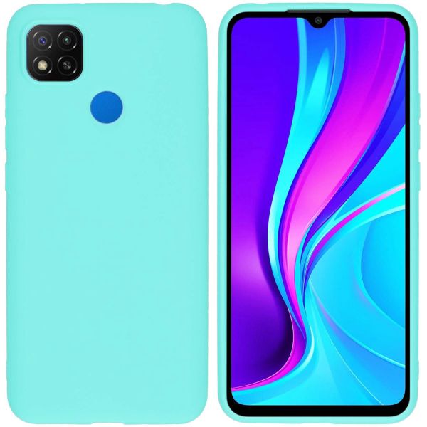 imoshion Color Backcover Xiaomi Redmi 9C - Mintgroen