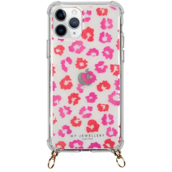 My Jewellery Design Softcase Koordhoesje iPhone 11 Pro - Leopard