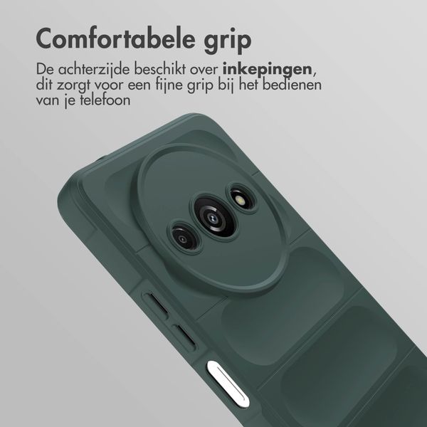 imoshion EasyGrip Backcover Xiaomi Redmi A3 - Donkergroen