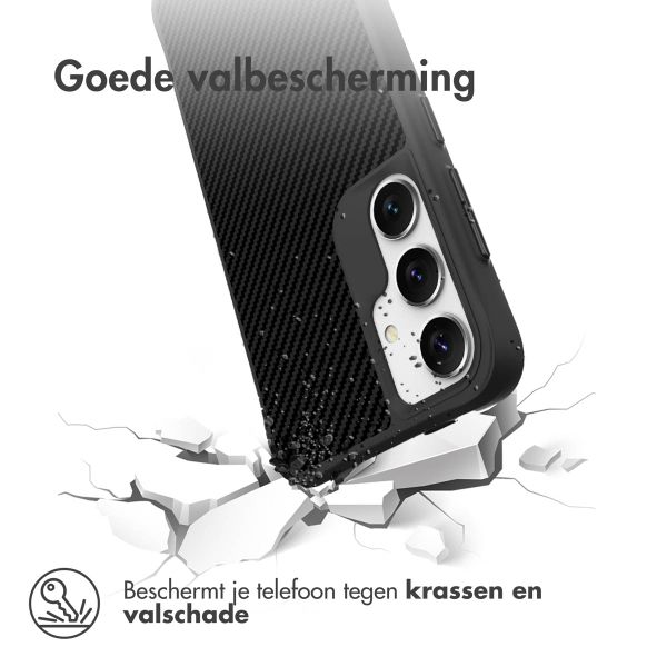 imoshion Rugged Hybrid Case Samsung Galaxy S24 - Zwart