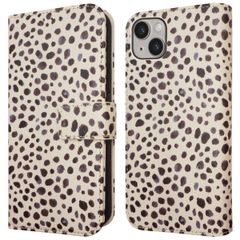 imoshion Design Bookcase Apple iPhone 14 - Black And White Dots