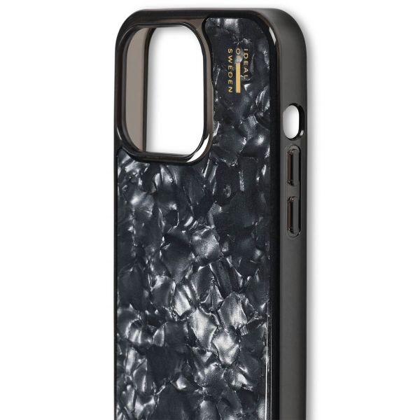 iDeal of Sweden Pearlized Case Apple iPhone 15 Pro - Zwart