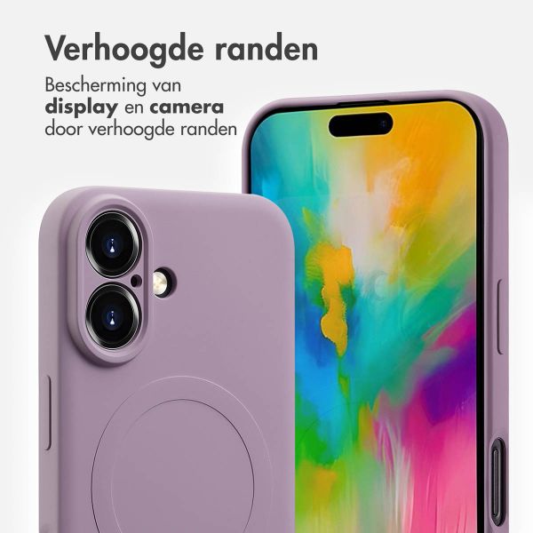 imoshion Color Backcover met MagSafe Apple iPhone 16 - Paars