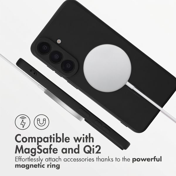 imoshion Colour Back Cover with MagSafe Samsung Galaxy S26 FE - Black