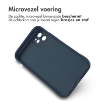 imoshion EasyGrip Backcover Apple iPhone 11 - Donkerblauw