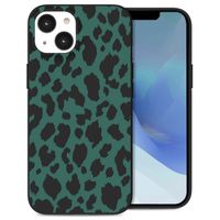 imoshion Design hoesje iPhone 14 - Luipaard - Groen / Zwart