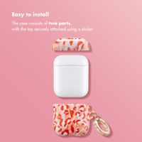 Selencia Vivid case  Apple AirPods 1 / 2 - Wild Spots Lipstick