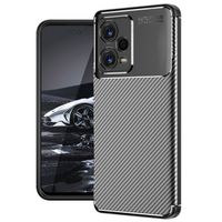 imoshion Carbon Softcase Backcover Xiaomi Redmi Note 12 Pro Plus - Zwart