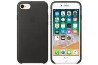 Apple Leather Backcover iPhone SE (2022 / 2020) / 8 / 7 - Charcoal Grey