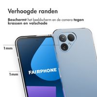 Accezz Clear Backcover Fairphone 5 - Transparant