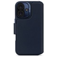 Decoded 2 in 1 Leather Detachable Wallet MagSafe Apple iPhone 16 - Navy