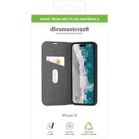dbramante1928 Oslo Bookcase Apple iPhone 15 - Zwart