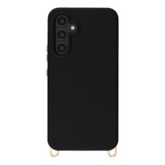 Selencia Rivièra MagSafe Backcover met afneembare haakjes Samsung Galaxy A54 (5G) - Velvet Black
