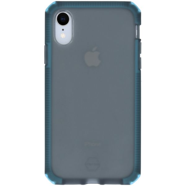 Itskins Supreme Frost Backcover iPhone Xr - Zwart / Blauw