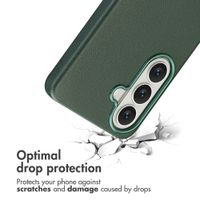 Accezz Leather Back Cover with MagSafe Samsung Galaxy S26 Plus - Cedar Green