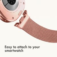 imoshion Milanese Magnetic Band Samsung Galaxy Watch 9 (40/44mm) / Watch 8 (40/44mm) / Classic (46mm) - Rose gold