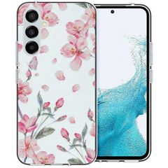 imoshion Design hoesje Samsung Galaxy A54 (5G) - Bloem - Roze