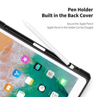 Dux Ducis Toby Bookcase Apple iPad 6 (2018) 9.7 inch / iPad 5 (2017) 9.7 inch - Zwart