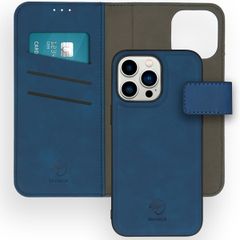 imoshion Uitneembare 2-in-1 Luxe Bookcase iPhone 14 Pro Max - Blauw