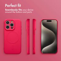 imoshion Colour Back Cover with MagSafe Apple iPhone 15 Pro - Neon Pink