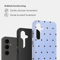 Selencia Vivid Backcover Samsung Galaxy S24 FE - Happy Dots Digital Sky