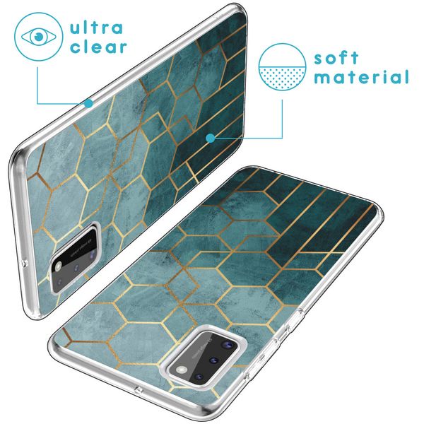 imoshion Design hoesje Samsung Galaxy A41 - Patroon - Groen