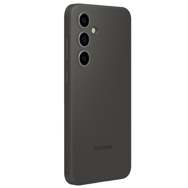 Samsung Originele Silicone Backcover Samsung Galaxy S24 FE - Zwart