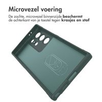 imoshion EasyGrip Backcover Samsung Galaxy S24 Ultra - Donkergroen